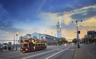 Visite nocturne panoramique en Big Bus de San Francisco